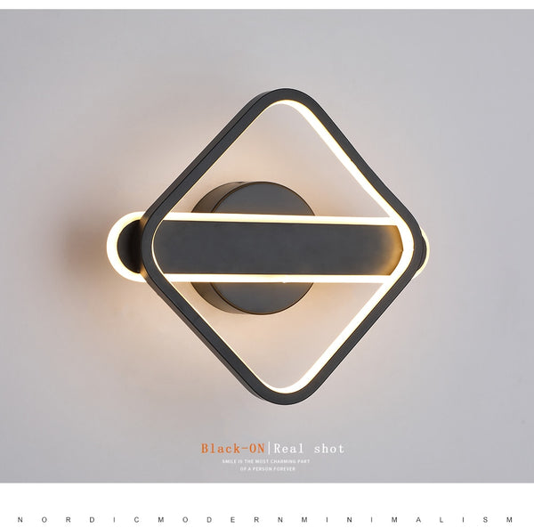 Nordic Minimalist LED Wall Lamps Living Room Bedroom Bedside Reading Lights 29W AC85-265V Aisle Decoration Lighting