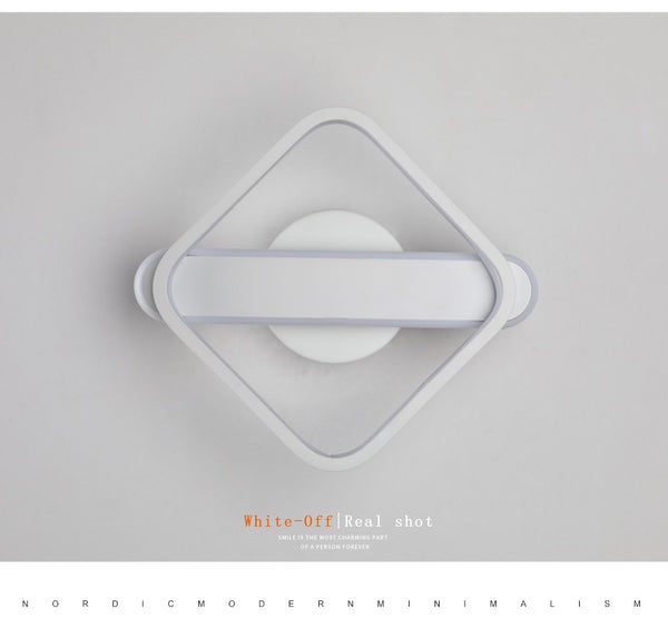 Nordic Minimalist LED Wall Lamps Living Room Bedroom Bedside Reading Lights 29W AC85-265V Aisle Decoration Lighting