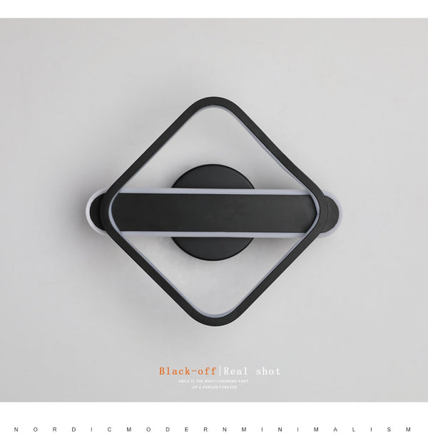 Nordic Minimalist LED Wall Lamps Living Room Bedroom Bedside Reading Lights 29W AC85-265V Aisle Decoration Lighting