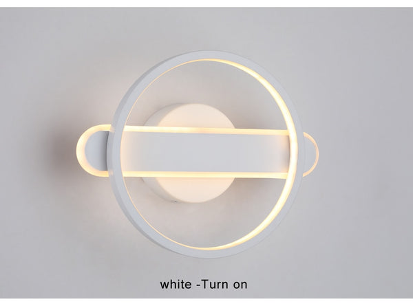 Nordic Minimalist LED Wall Lamps Living Room Bedroom Bedside Reading Lights 29W AC85-265V Aisle Decoration Lighting