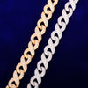 Solid 15mm Men's Hip Hop Cuban Chain Link Cubic Zirconia Gold Color Necklace Choker Fashion Rock Jewelry | Vimost Shop.
