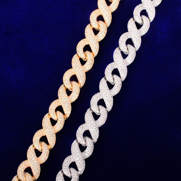 Solid 15mm Men's Hip Hop Cuban Chain Link Cubic Zirconia Gold Color Necklace Choker Fashion Rock Jewelry | Vimost Shop.