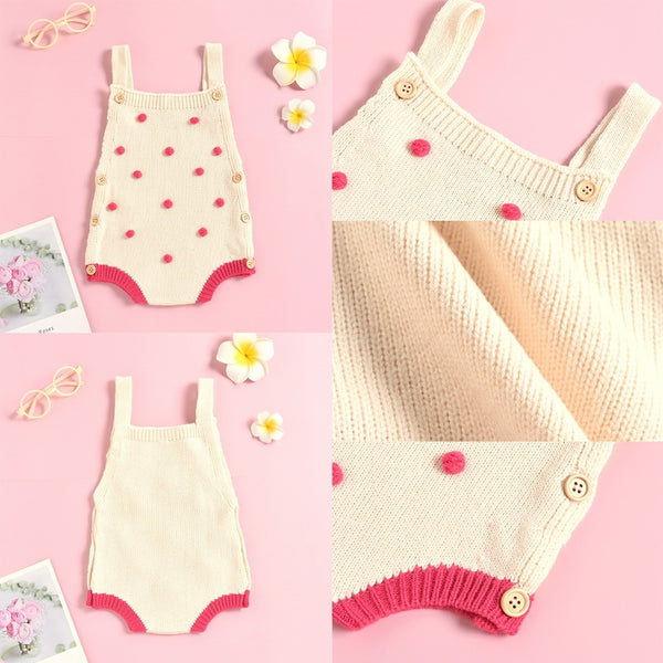 Infant Newborn Baby Boys Girls Knit Rompers Fashion Overalls Crochet Clothes New Spring Auutmn Warm One-piece Outfit Clothes D30 | Vimost Shop.