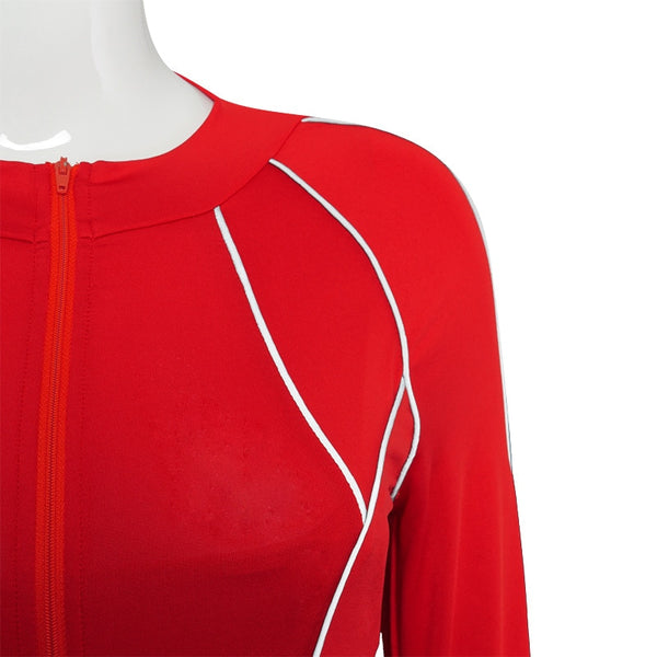 Autumn Seamless Striped Sports Yoga Set Gym Fitness Tracksuit Fashion Backless Jumpsuit And Coat Workout Sportswear Clothing | Vimost Shop.