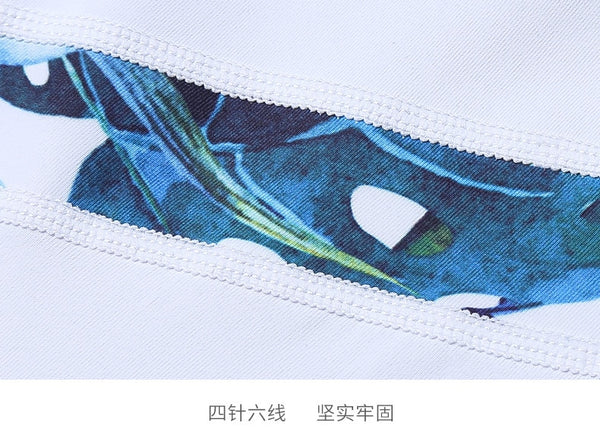 Seamless Print Yoga Set Gym Clothing Tank Crop Top Leggings Suit Push Up Workout Training Jogging Casual High Elastic Tracksuit | Vimost Shop.