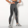 Autumn Seamless Hollow Out Yoga Leggings Work Out Fitness Gym Yoga Pantalones High Elastics High Waist Sports Slim Trousers | Vimost Shop.