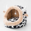 Pet Dog Cat Bed Cute Unicorn Shape Kennel Winter Warm Sofa Detachable Kitten House Waterproof Puppy Cushion Pet Sleeping Product | Vimost Shop.