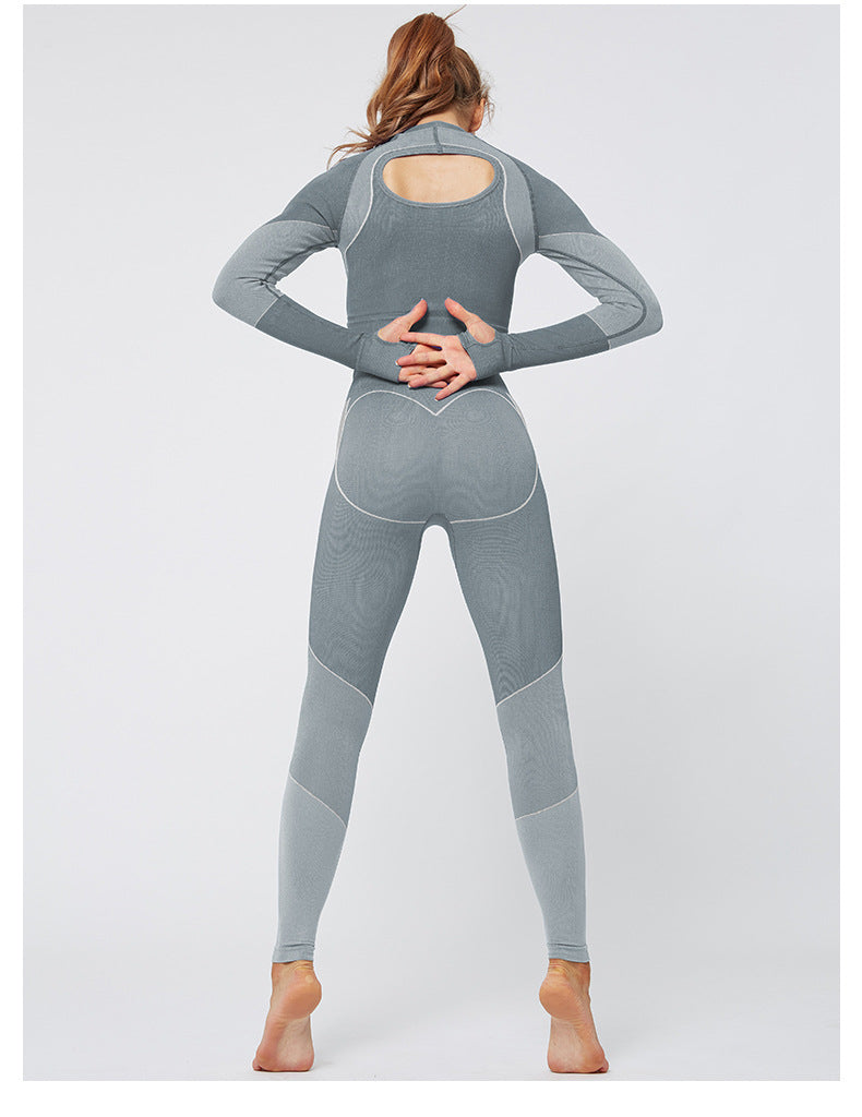Women Yoga Crop Top Seamless Leggings Yoga Set Workout Yoga Pants Gym Set High Waist Legging Pants Sport Shirt Fitness Striped | Vimost Shop.