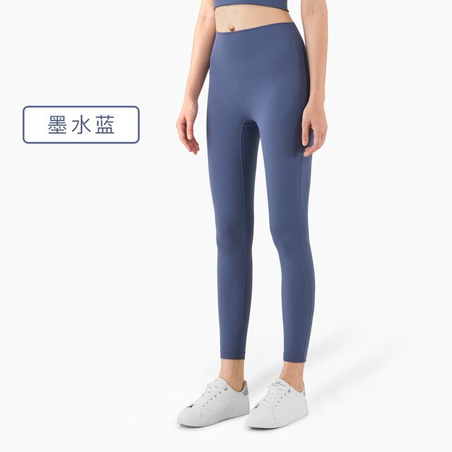 Seamless Yoga Leggings High-waist Sports tights No Embarrassing Line Yoga Pants Hips Lifting Jogging Workout Push Up Leggings | Vimost Shop.