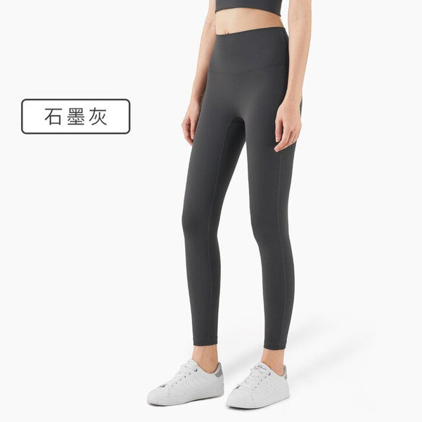 Seamless Yoga Leggings High-waist Sports tights No Embarrassing Line Yoga Pants Hips Lifting Jogging Workout Push Up Leggings | Vimost Shop.