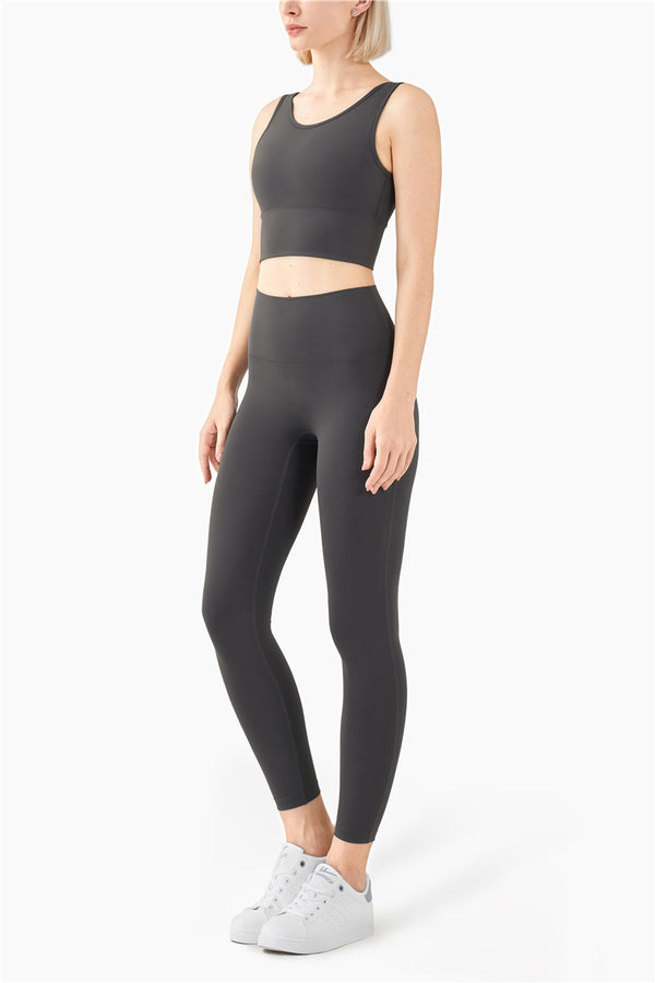 Seamless Yoga Leggings High-waist Sports tights No Embarrassing Line Yoga Pants Hips Lifting Jogging Workout Push Up Leggings | Vimost Shop.