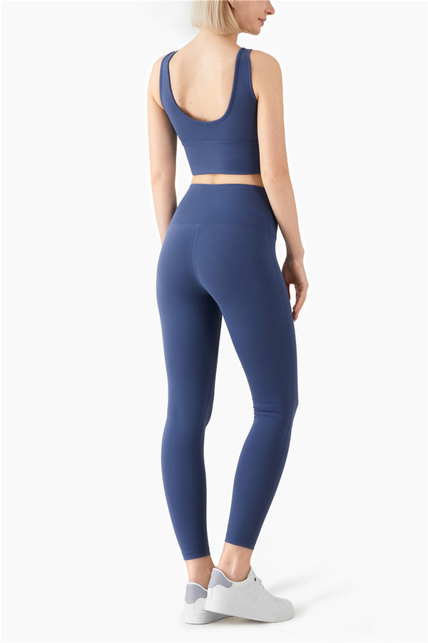 Seamless Yoga Leggings High-waist Sports tights No Embarrassing Line Yoga Pants Hips Lifting Jogging Workout Push Up Leggings | Vimost Shop.