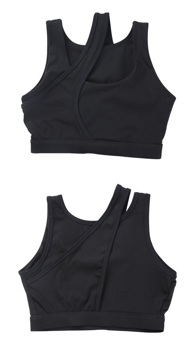 Seamless Sports Gym Bra Crop Top Patchwork Push Up Workout Beauty Back Solid Top Shockproof Training Fitness Running Vest Shirt | Vimost Shop.