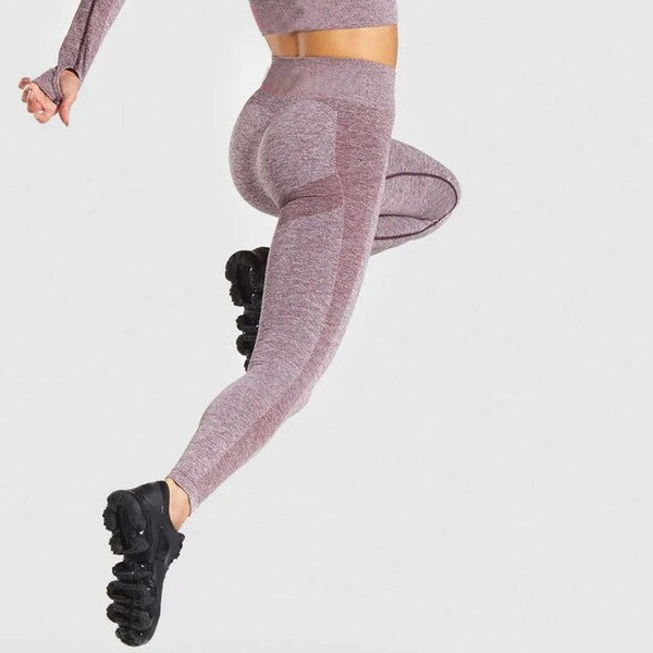 Patchwork Yoga Leggings Fashion Push Up Workout Fitness Gym Running Trousers High Elastics High Waist Casual Fashion Yoga Pants | Vimost Shop.