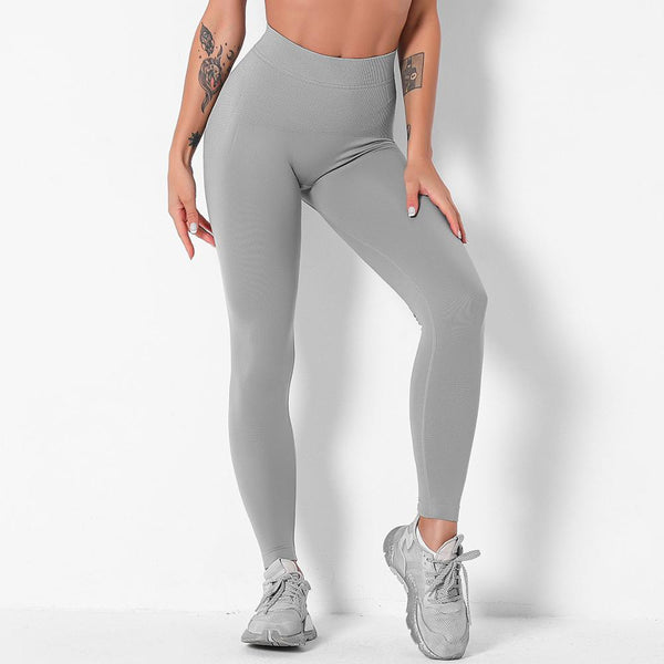 Seamless Yoga Leggings Solid Slim Pants High Elastics Workout Push Up Sports Fitness Running Casual High Waist Outdoor Pants | Vimost Shop.