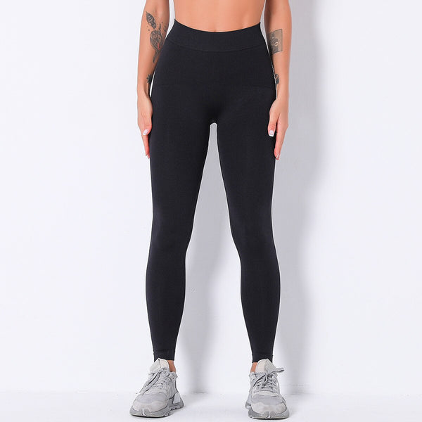 Seamless Yoga Leggings Solid Slim Pants High Elastics Workout Push Up Sports Fitness Running Casual High Waist Outdoor Pants | Vimost Shop.