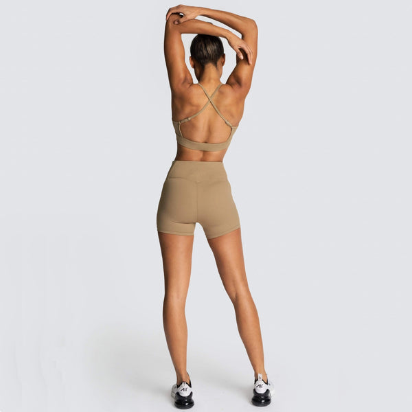 Seamless Sports Yoga Set XS-XL Gym Fitness Running Dance Train Tracksuit Fashion Bra Top Shorts Suit Jogging Workout Clothing | Vimost Shop.