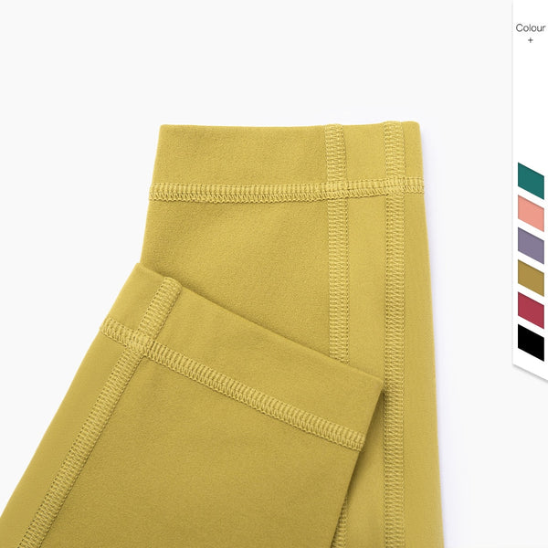 Autumn Seamless Solid Yoga No T line Leggings Fitness Gym Yoga Pantalones High Elastics Sports Breathable Dry Quick Trousers | Vimost Shop.