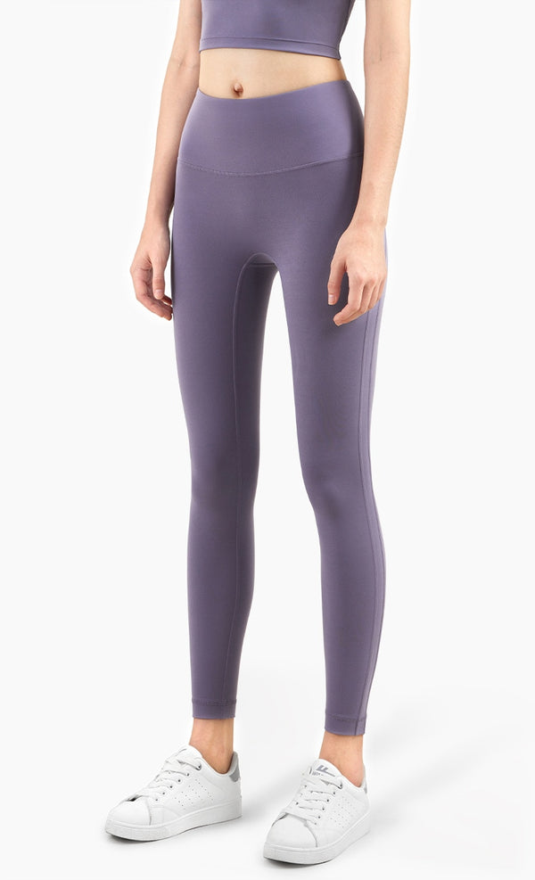 Autumn Seamless Solid Yoga No T line Leggings Fitness Gym Yoga Pantalones High Elastics Sports Breathable Dry Quick Trousers | Vimost Shop.