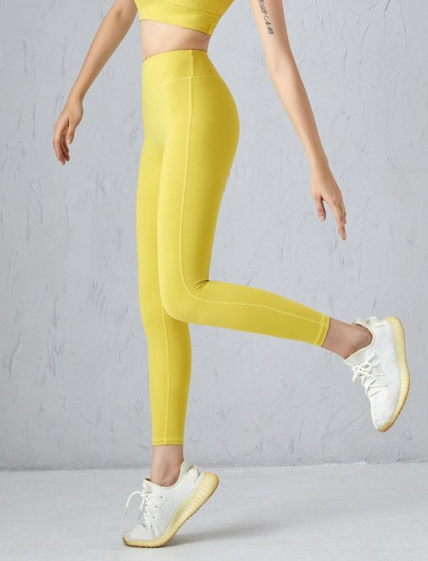 Autumn Solid Yoga Leggings For Women Hip Lifting Slim Shaping Sports Pants Casual Gym Fitness Workout Running Training Trouser | Vimost Shop.