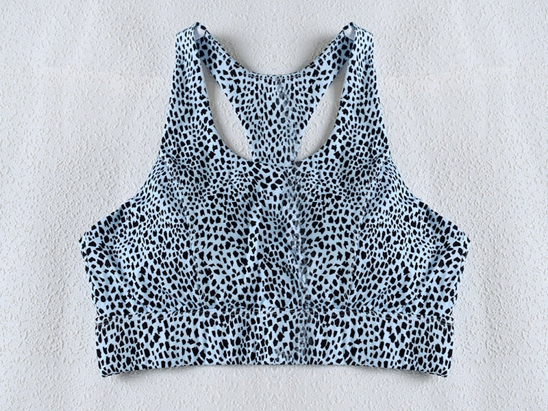 Polka Dots Sports Yoga Set Gym Fitness Running Tracksuit Fashion Bra Top And Shorts Set Jogging Push Up Workout Clothing Outfits | Vimost Shop.
