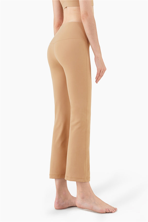 Sports Leggings Women High Waist Wide Legs Yoga Pants Solid Fashion High Elastic Push Up Work Out Pants For Women Jogging Pants | Vimost Shop.