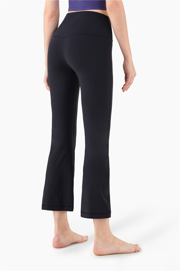 Sports Leggings Women High Waist Wide Legs Yoga Pants Solid Fashion High Elastic Push Up Work Out Pants For Women Jogging Pants | Vimost Shop.