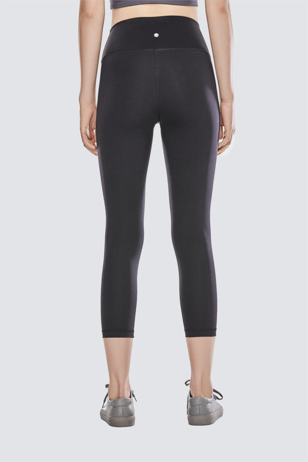 High Waisted Capri Workout Leggings for Women Hugged Feeling Athletic Compression Leggings -21 Inches