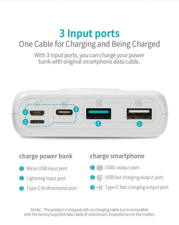 Pro Power Bank 26800mAh Portable Powerbank 26800mAh USB PoverBank External Battery Charger For Xiaomi Mi 9 8 iPhone | Vimost Shop.