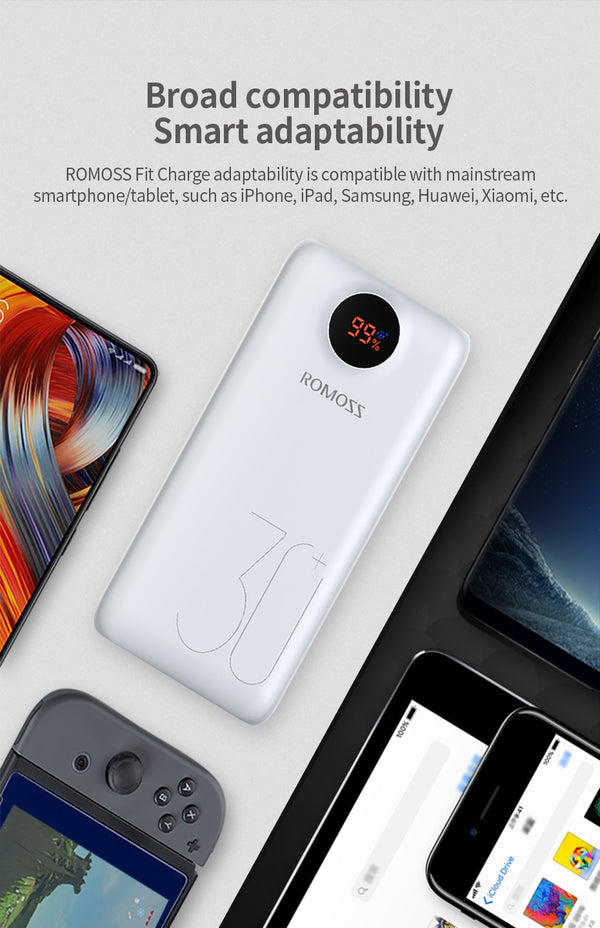 Pro Power Bank 26800mAh Portable Powerbank 26800mAh USB PoverBank External Battery Charger For Xiaomi Mi 9 8 iPhone | Vimost Shop.