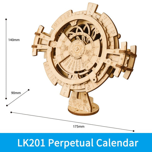 ROKR DIY 3D Wooden Puzzle Gear Model Building Kit Toys Gift for Children Teens | Vimost Shop.