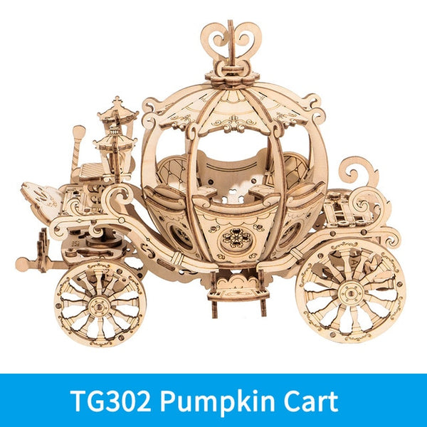 ROKR DIY 3D Wooden Puzzle Gear Model Building Kit Toys Gift for Children Teens | Vimost Shop.