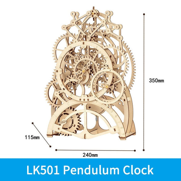 ROKR DIY 3D Wooden Puzzle Gear Model Building Kit Toys Gift for Children Teens | Vimost Shop.