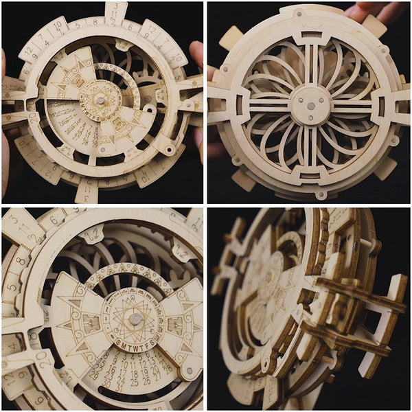 ROKR DIY 3D Wooden Puzzle Gear Model Building Kit Toys Gift for Children Teens | Vimost Shop.