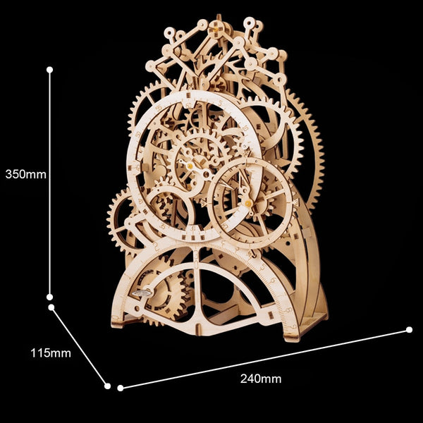 ROKR DIY 3D Wooden Puzzle Gear Model Building Kit Toys Gift for Children Teens | Vimost Shop.