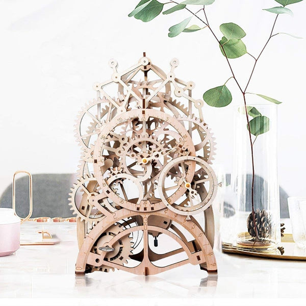 ROKR DIY 3D Wooden Puzzle Gear Model Building Kit Toys Gift for Children Teens | Vimost Shop.
