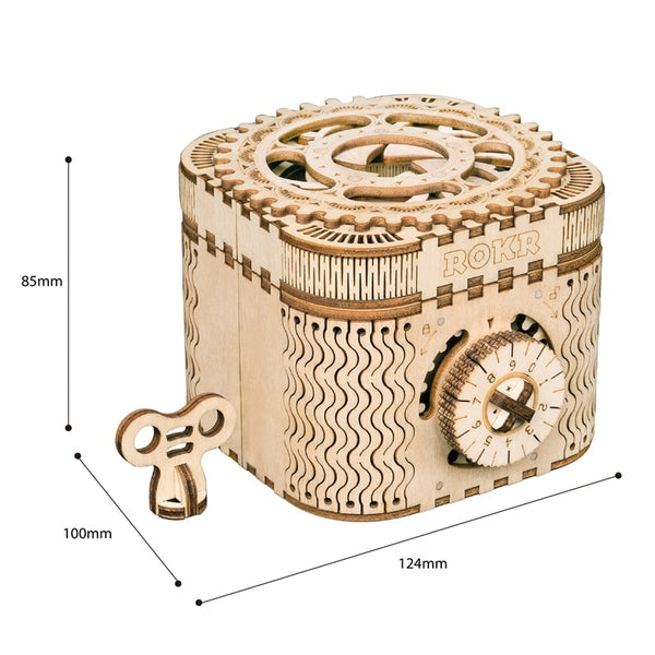 ROKR DIY 3D Wooden Puzzle Gear Model Building Kit Toys Gift for Children Teens | Vimost Shop.