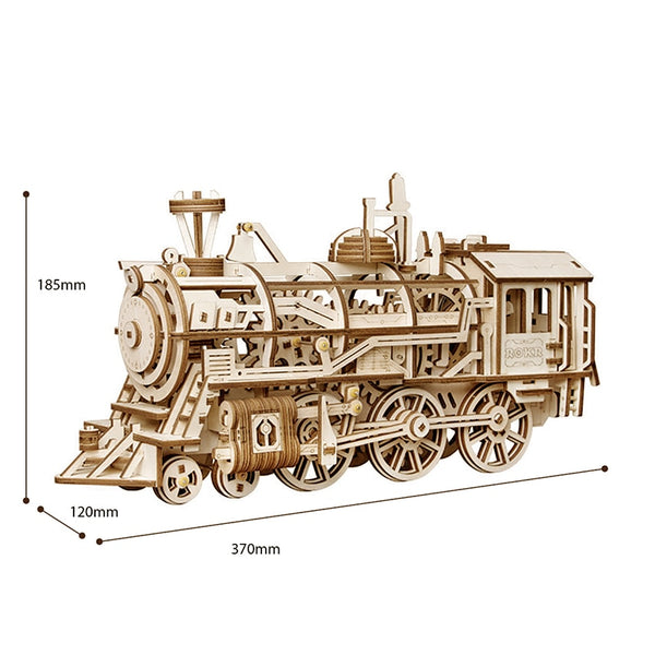 ROKR DIY 3D Wooden Puzzle Gear Model Building Kit Toys Gift for Children Teens | Vimost Shop.