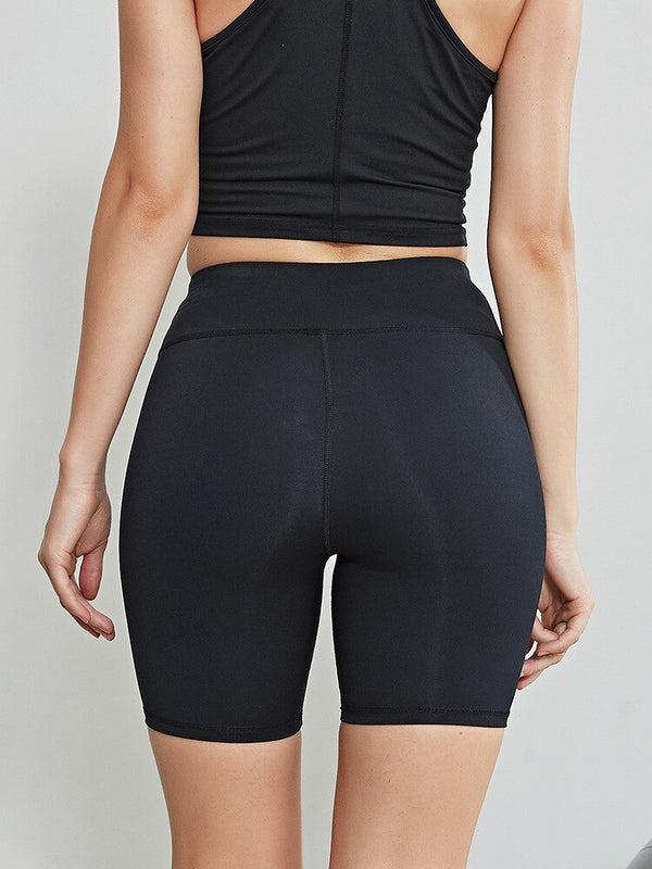 Letter Print Yoga Sports Shorts For Women High Stretch Hips Lifting Short Pants For Women Casual Fashion Workout Fitness Trouser | Vimost Shop.