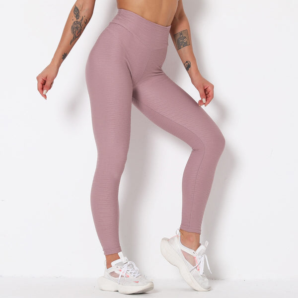 Autumn Solid Yoga Leggings High Elastics Pants For Women High Waist Hips Lifting Yoga Trousers Energy Fitness Sports Tracksuit | Vimost Shop.