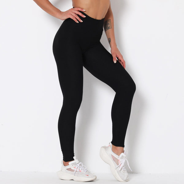 Autumn Solid Yoga Leggings High Elastics Pants For Women High Waist Hips Lifting Yoga Trousers Energy Fitness Sports Tracksuit | Vimost Shop.
