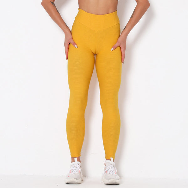 Autumn Solid Yoga Leggings High Elastics Pants For Women High Waist Hips Lifting Yoga Trousers Energy Fitness Sports Tracksuit | Vimost Shop.