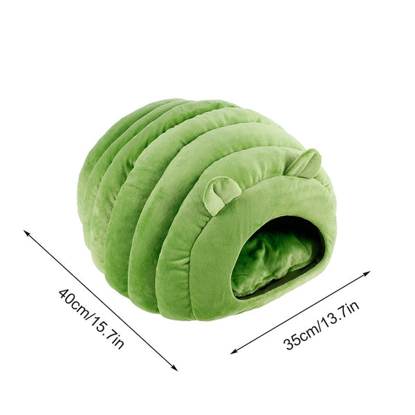 Foldable Cat Bed Cute Pet Winter Warm House for Indoor Kennel Puppy Removable Mat Small Dog Cats Cave Sleeping Bags | Vimost Shop.