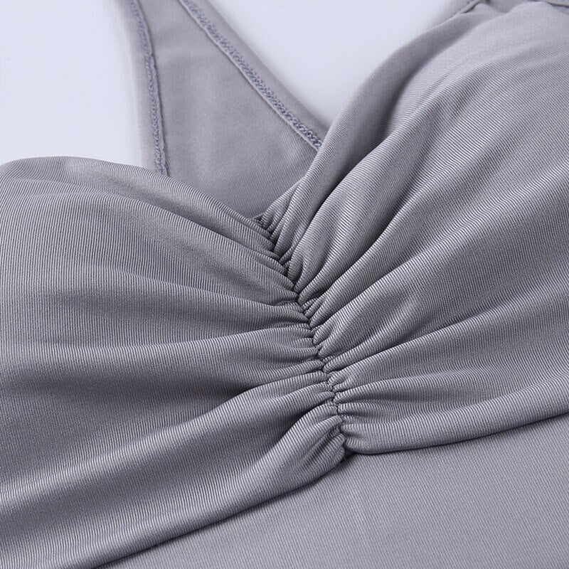 Women Solid Yoga Suit Gym Slim Tracksuit Cami Crop Top Shorts Two Piece Set Casual Sports Running Suit Hot Sale Outdoor Outfits | Vimost Shop.