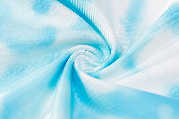 Tie Dye Print Jumpsuit Women Long Sleeve Front Zipper Top Shorts One Piece Tracksuit Workout Push Gym Sports Sexy One Piece | Vimost Shop.