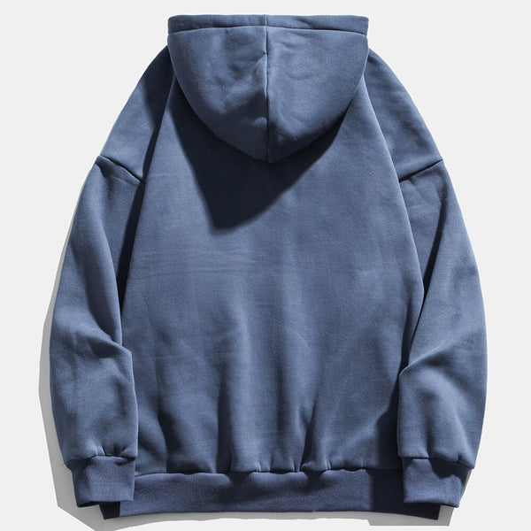 Hoodies Men Bone Letter Printed Streetwear Men Casual Hooded Vintage Harajuku Hip Hop Couple Sweatshirt Pullover Autumn