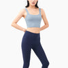 Women Seamless Yoga Sport Tank Crop Top Solid Deep U-back Vest Bra Gym Fitness Workout Top Running Training High Impact Tank Top | Vimost Shop.