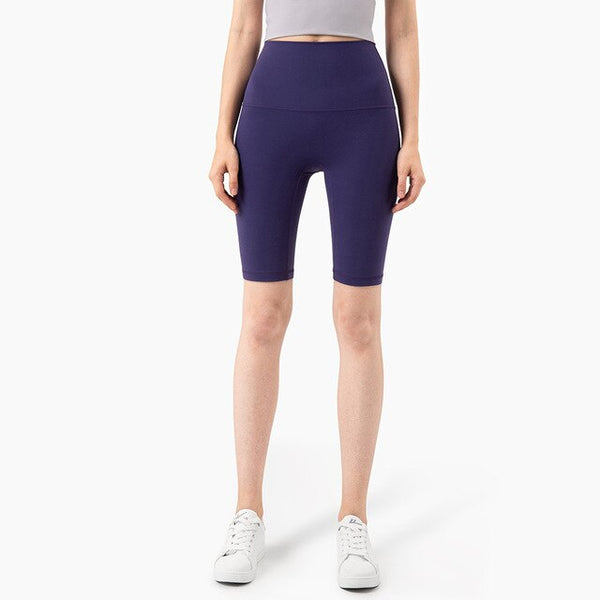 Seamless Yoga Shorts Casual Fashion Biker Jogging Short Leggings For Women Solid Hips Lifting High Waist Stretchy Short Pants | Vimost Shop.