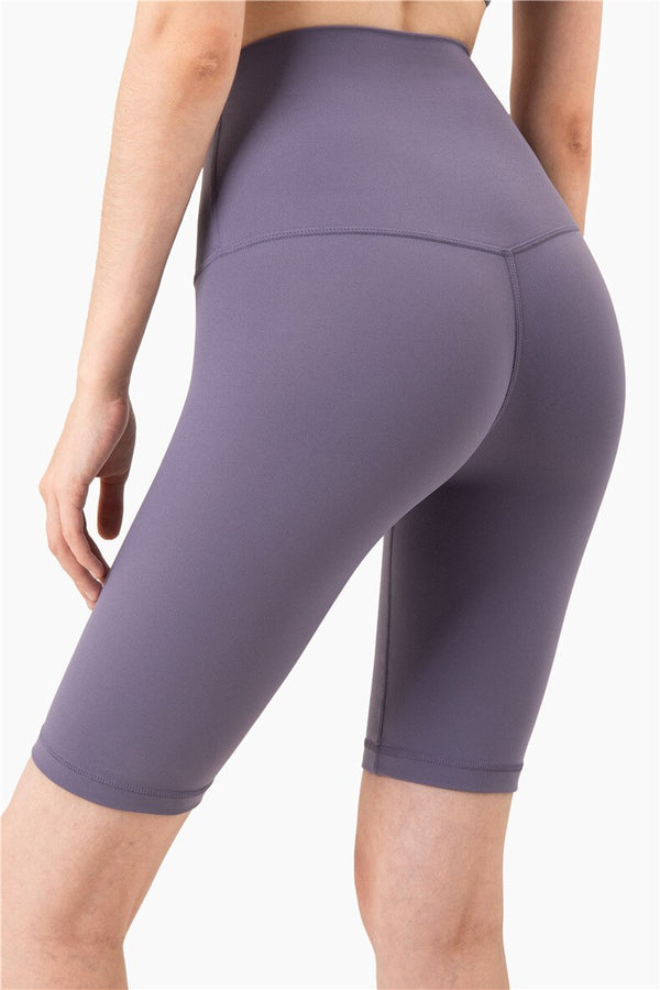 Seamless Yoga Shorts Casual Fashion Biker Jogging Short Leggings For Women Solid Hips Lifting High Waist Stretchy Short Pants | Vimost Shop.