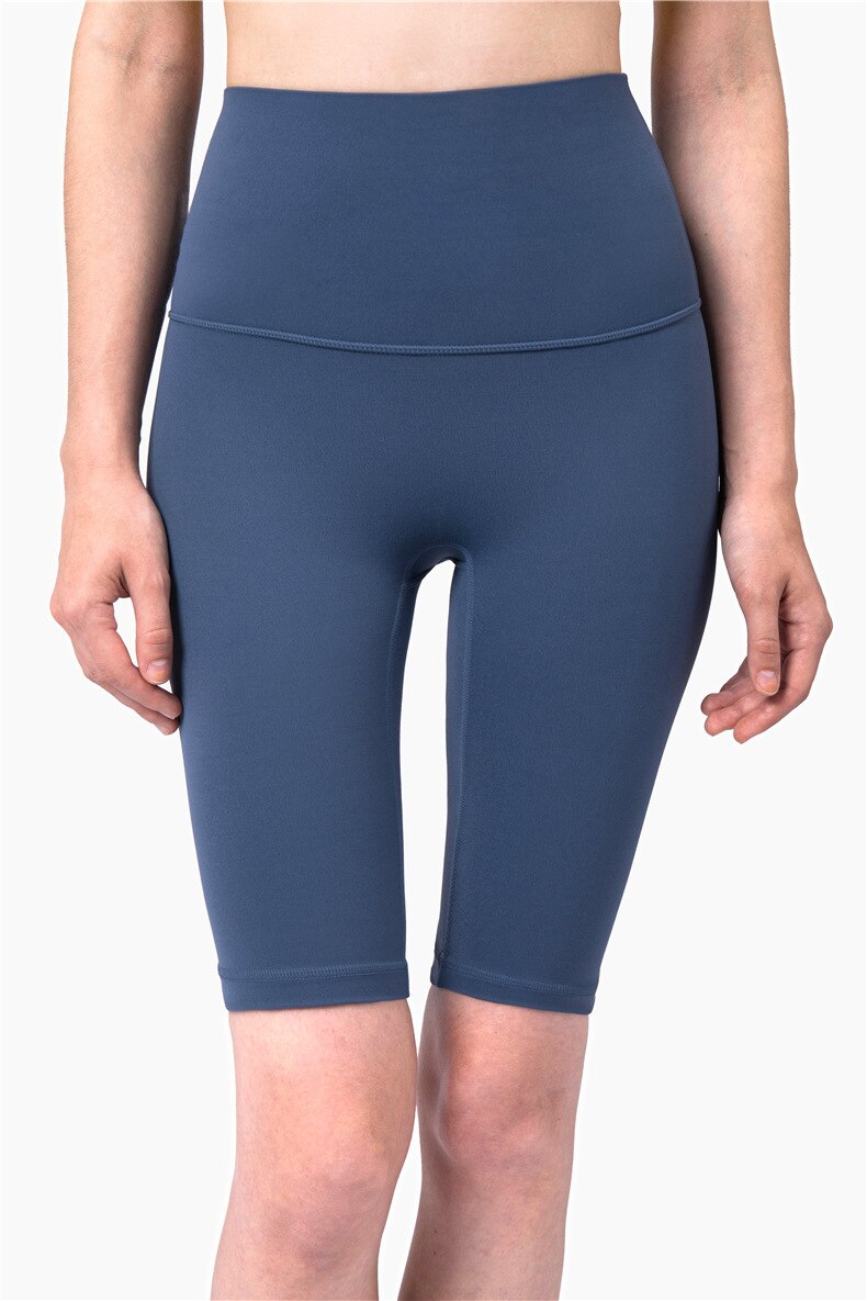 Seamless Yoga Shorts Casual Fashion Biker Jogging Short Leggings For Women Solid Hips Lifting High Waist Stretchy Short Pants | Vimost Shop.
